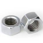 M6 Hex Full Nuts C/F BZP