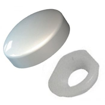 Plastidome Cover Caps White Plastidome Cover Caps White