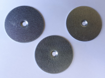 48mm Dia x 1.5mm Thick Galv Steel Washer With 5mm Hole