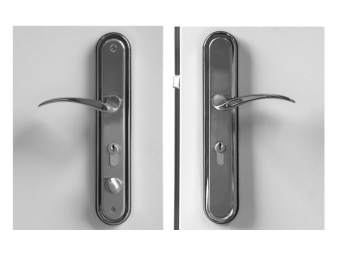 Hooply Lever Door Handles RH Hinged Door (Pair) 2018T Hooply Lever Door Handles RH Hinged Door (Pair) 2018T