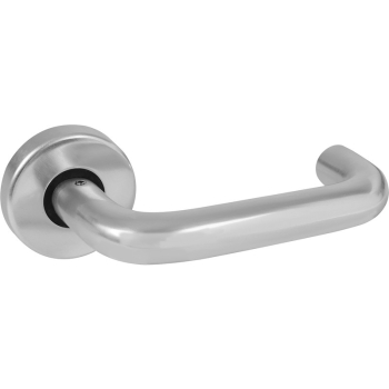 Door Handle 19mm Bar Lever On Rose Paa (Pair) Door Handle 19mm Bar Lever On Rose Paa (Pair)