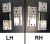 hinge hand identification hinge hand identification