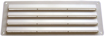Louvre Vent White 9.1/2inch x 3.1/2inch Louvre Vent White 9.1/2inch x 3.1/2inch