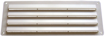 Louvre Vent White 9.1/2inch x 3.1/2inch