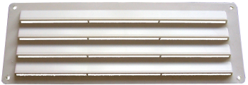 Louvre Vent White 9.1/2Inch x 3.1/2Inch Louvre Vent White 9.1/2Inch x 3.1/2Inch
