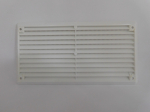 Vent Map Louvre White 6" x 3" With Flyscreen