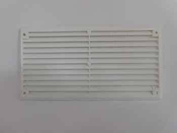 Vent Map Louvre White 6Inch x 3Inch With Flyscreen Vent Map Louvre White 6Inch x 3Inch With Flyscreen