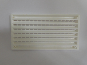White Louvre Int Vent 170 x 90 NCC Approved White Louvre Int Vent 170 x 90 NCC Approved