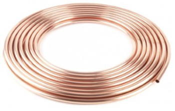 10mm x 1mm Wall Seamless Copper Tube 30Mtr Coils