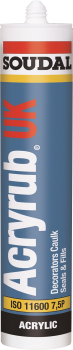 White 300ml Acryrub Int/Ext Acrylic Sealant White 300ml Acryrub Int/Ext Acrylic Sealant