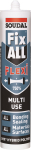 White 290ml Fix All Adhesive Sealant With Fungicide White 290ml Fix All Adhesive Sealant With Fungicide