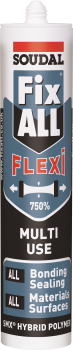White 290ml Fix All Adhesive Sealant With Fungicide
