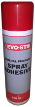 Clear 500ml Evode Gp Spray Adhesive Clear 500ml Evode Gp Spray Adhesive