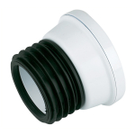 SP101 White 110mm Kwickfit Straight Pan Connector SP101 White 110mm Kwickfit Straight Pan Connector