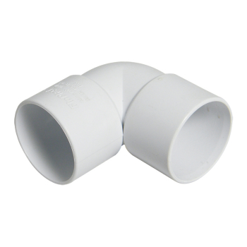 WS11 White 40mm Solvent Weld Knuckle Bend WS11 White 40mm Solvent Weld Knuckle Bend