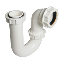 TP47 White 40mm x 76mm Swivel P Trap TP47 White 40mm x 76mm Swivel P Trap