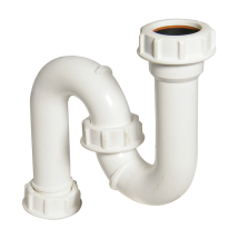TS33 White 32mm Tubular Swivel S Trap 38mm Seal TS33 White 32mm Tubular Swivel S Trap 38mm Seal