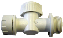 15mm x 3/4inch BSP Appliance Valve Tap Polypipe Polyfit