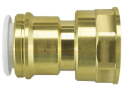 22mm x 1" Brass Female Cylinder Adaptor Speedfit
