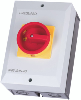 Timeguard Isolator Switch 63A 4 Pole IP65 Timeguard Isolator Switch 63A 4 Pole IP65