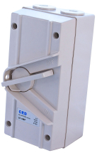 CED Surface Mounting Switch TP&N 63A (Narrow Type) IP66 CED Surface Mounting Switch TP&N 63A (Narrow Type) IP66