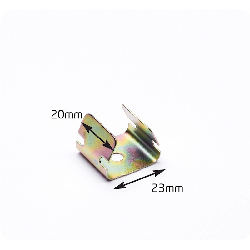 Fire Clips 30mm Fire Safe Metal Clips (Base Measurement 23mm) - Danfast Ltd