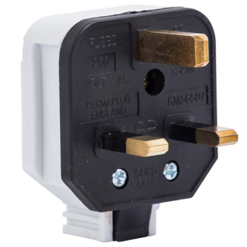 13A White Rubber Plug 13A White Rubber Plug