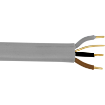 1.5mm Grey Flat 3 Core & Earth Cable 100M 6243Y 1.5mm Grey Flat 3 Core & Earth Cable 100M 6243Y