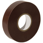 Brown PVC Insulation Tape 19mm x 20M