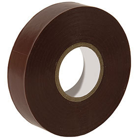 Brown PVC Insulation Tape 19mm x 20M Brown PVC Insulation Tape 19mm x 20M