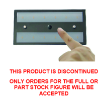 ***** CLEARANCE ***** 220mm x 110mm Rect Touch Panel LED Light White / Blue ***** CLEARANCE ***** 220mm x 110mm Rect Touch Panel LED Light White / Blue