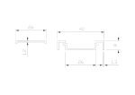 40mm Staple Skirting White 3.00 Mtr SK003 40mm Staple Skirting White 3.00 Mtr SK003