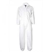 White Disposable Coverall Extra Large White Disposable Coverall Extra Large
