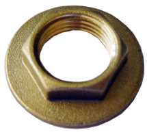 1/2inch Brass Backnut 39mm Flange