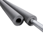 15mm x 9mm x 1Mtr Grey Pipe Insulation