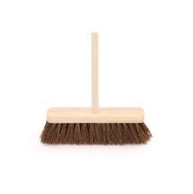 Stiff Sweeping Brush 12inch c/w Handle
