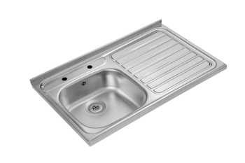 1000 x 600 Roll Front Right Hand Drainer St/Steel Sink 1000 x 600 Roll Front Right Hand Drainer St/Steel Sink