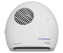 Consort DF2SL 2kw Downflow Fan Heater c/w Thermostat