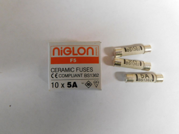 5A Cartridge Fuse Niglon 5A Cartridge Fuse Niglon