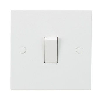 1 Gang 1 Way Plate Switch