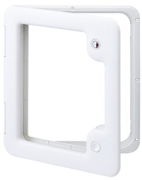 Thetford Cassette Door 3 White Aftermarket c/w Zadi Lock