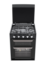 Thetford Caprice 3 Cooker Grill & Oven 12v Ign c/w Lid