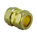 8mm Equal Straight Brass Compression Fitting