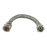15mm X 3/4" X 300mm Flexi Hose Tap Connection 15mm X 3/4" X 300mm Flexi Hose Tap Connection