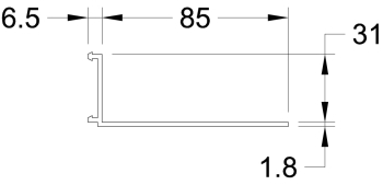 85mm Window Liner WL085 85mm Window Liner WL085
